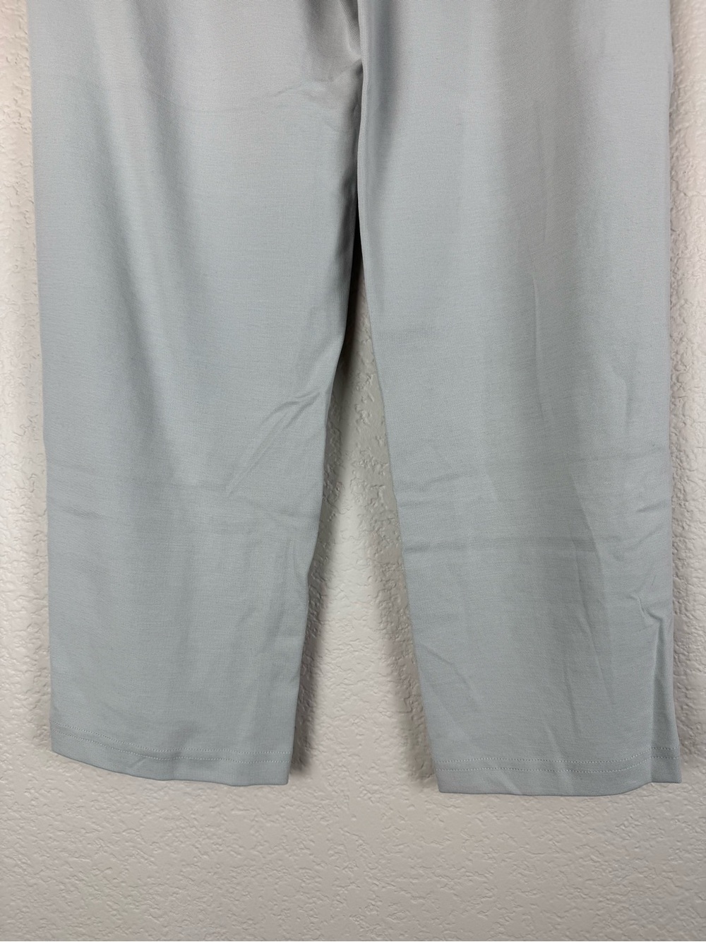 OGL Sandwashed Smoke Blue Mid Rise Tapered Pants with Pockets - Picture 13 of 13